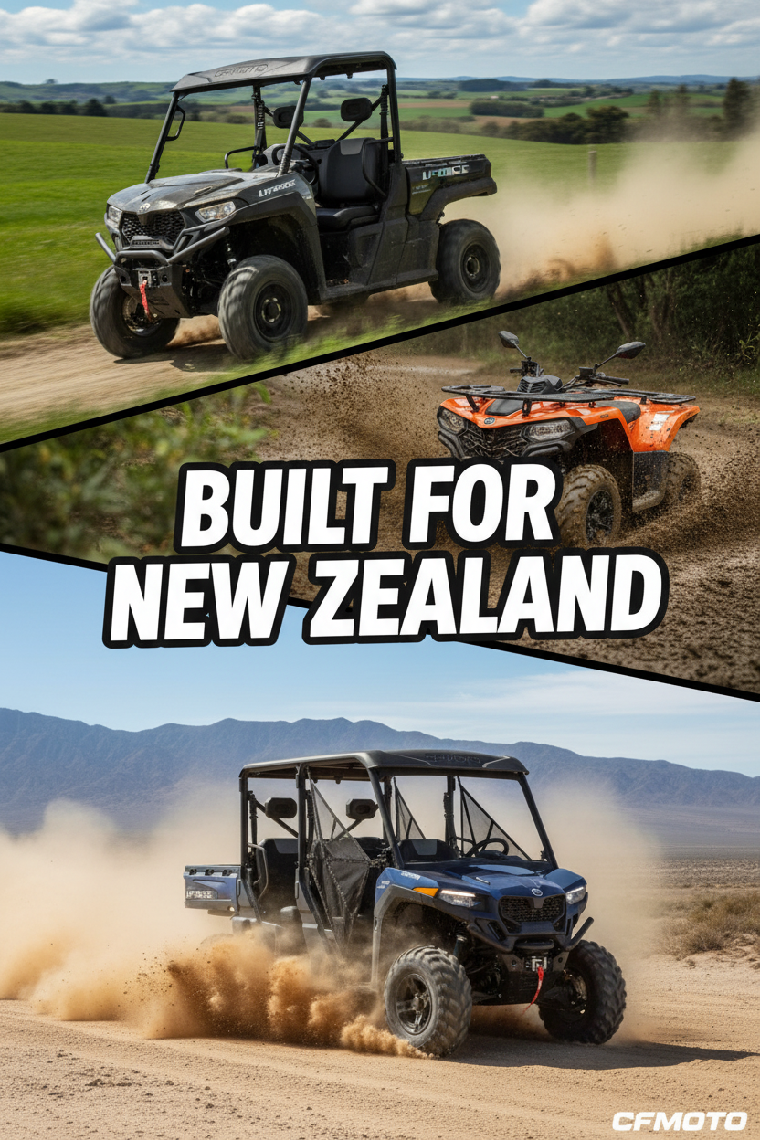 Best UTVs for New Zealand Farms & Recreation in 2026