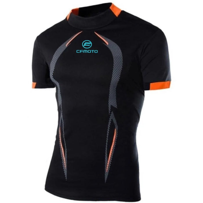 CFMoto Compression Training Tee | High-Stretch Muscle Fit