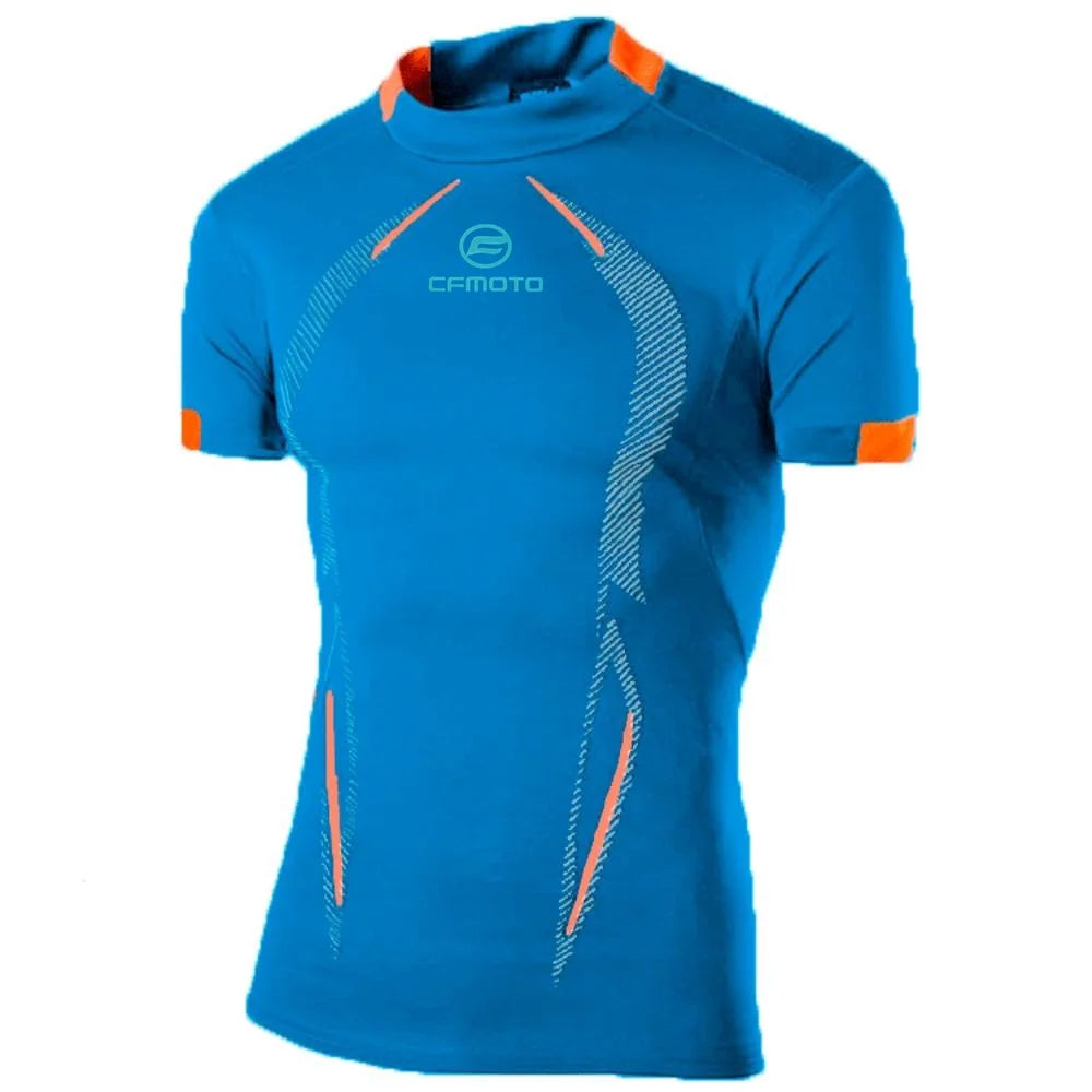 CFMoto Compression Training Tee | High-Stretch Muscle Fit