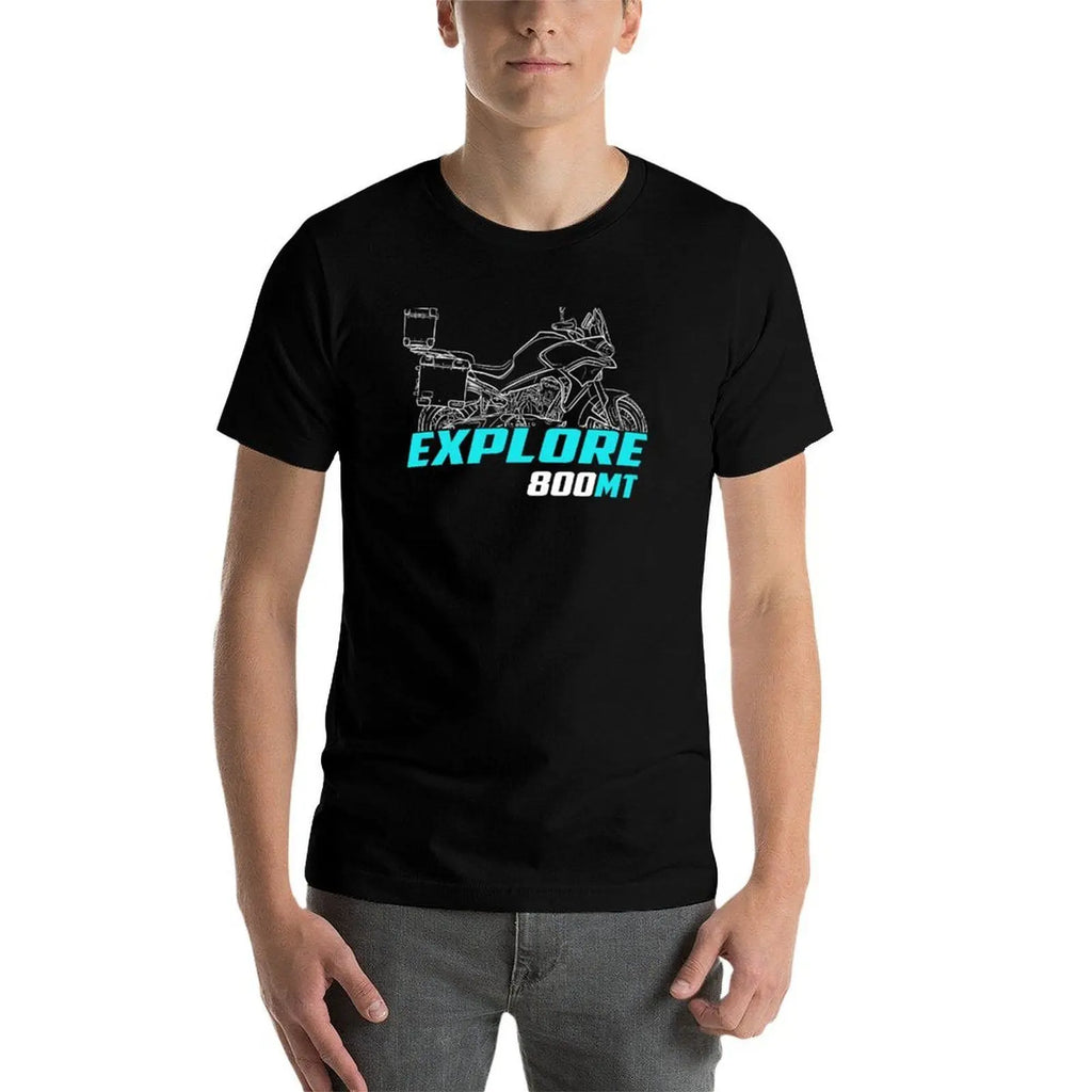 CF Moto 800MT Explore Motorcycle T-Shirt | Unisex Rider Tee