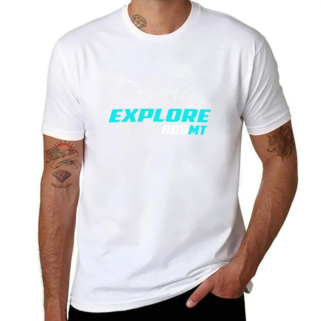 CF Moto 800MT Explore Motorcycle T-Shirt | Unisex Rider Tee