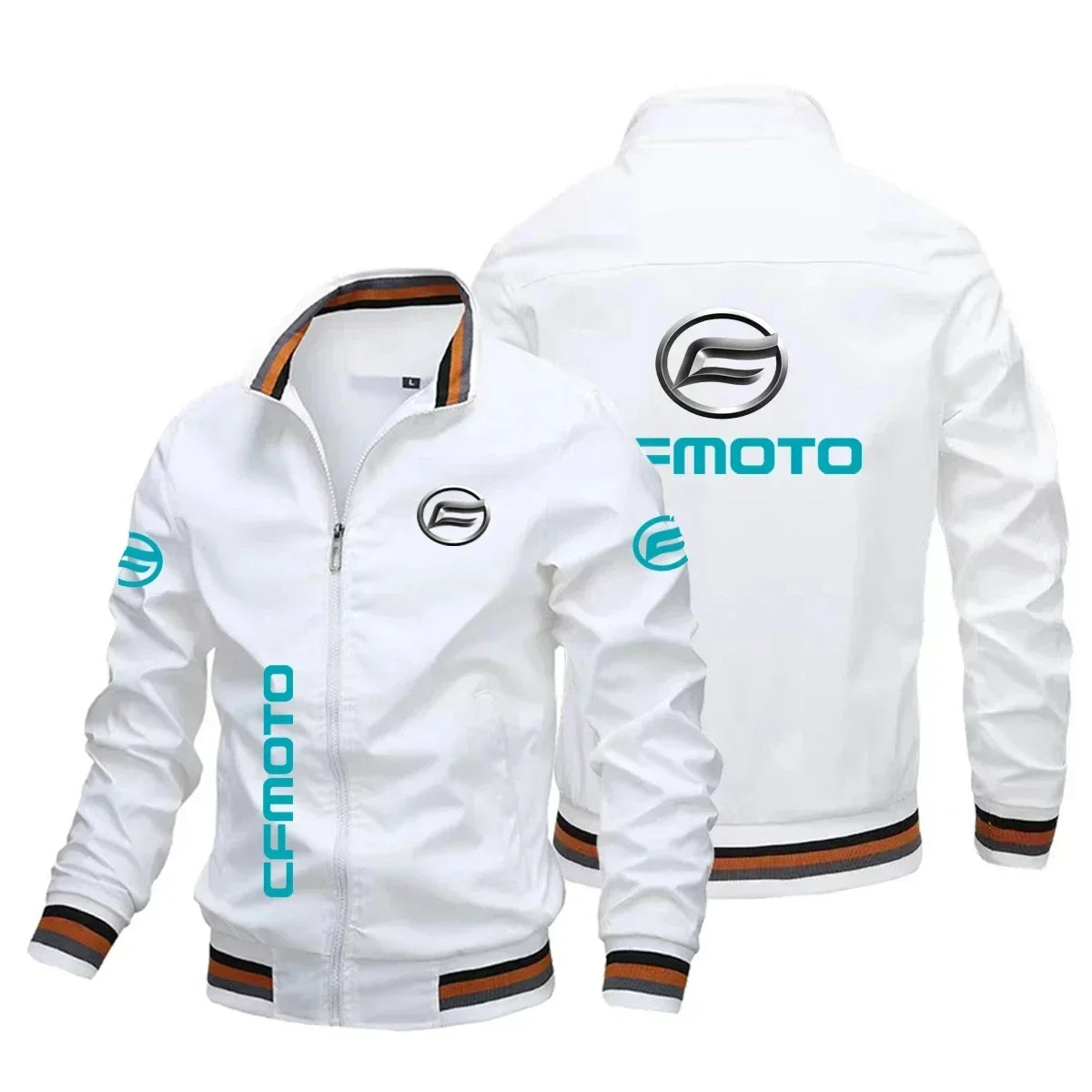 CF Moto Jacket - Ice White