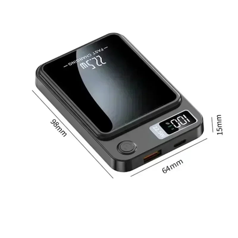 Lenovo Magnetic Wireless Power Bank — PD22.5W Fast Charging