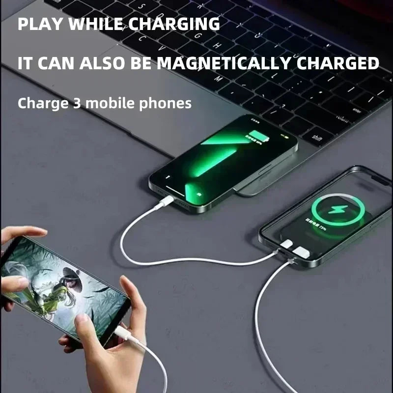 Lenovo Magnetic Wireless Power Bank — PD22.5W Fast Charging