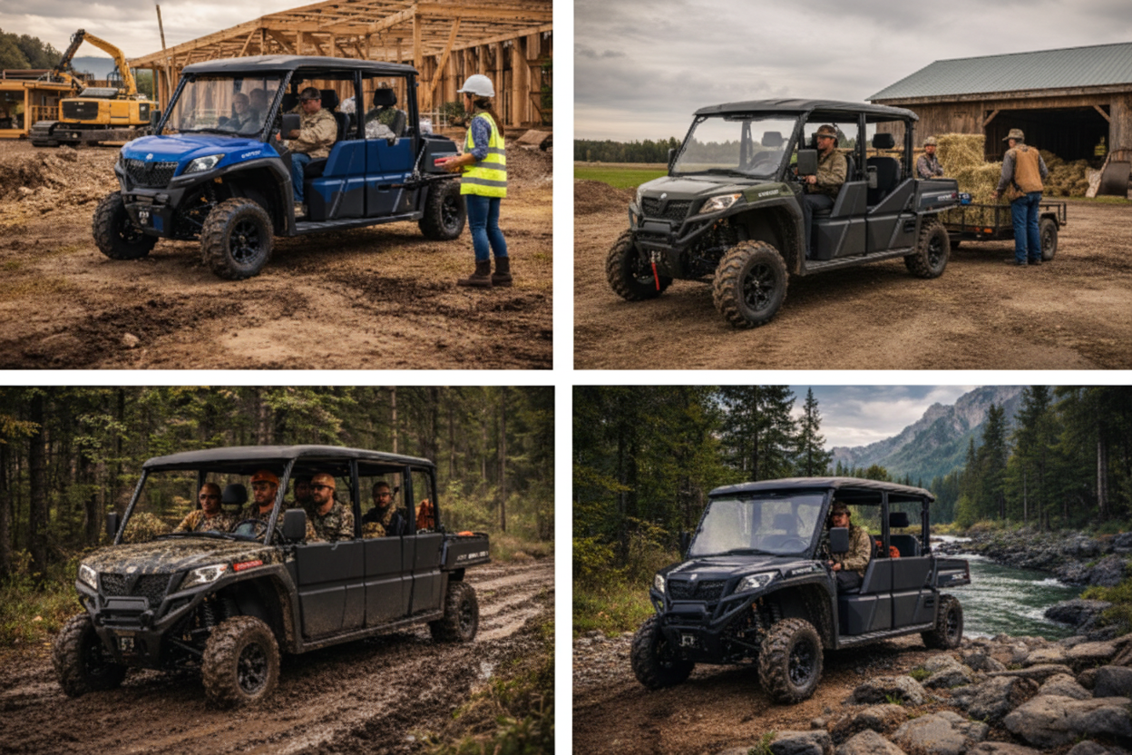CF Moto UTV Collage