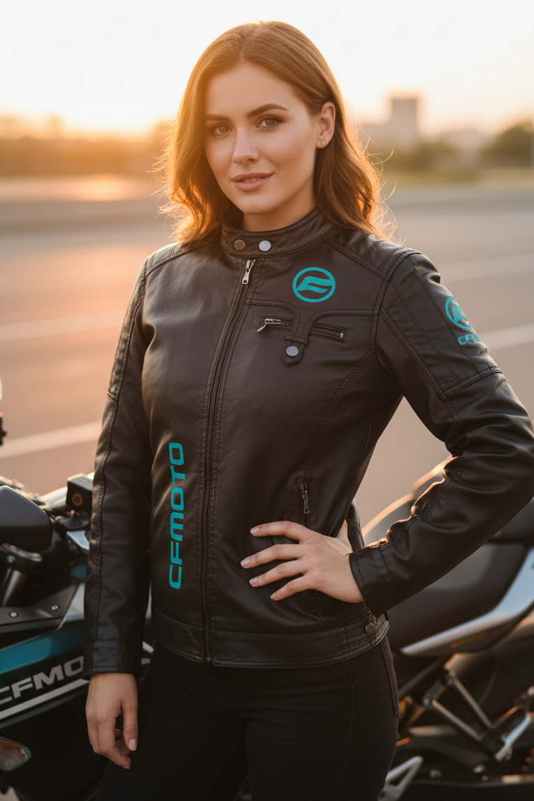 CFMOTO Black Jacket Female