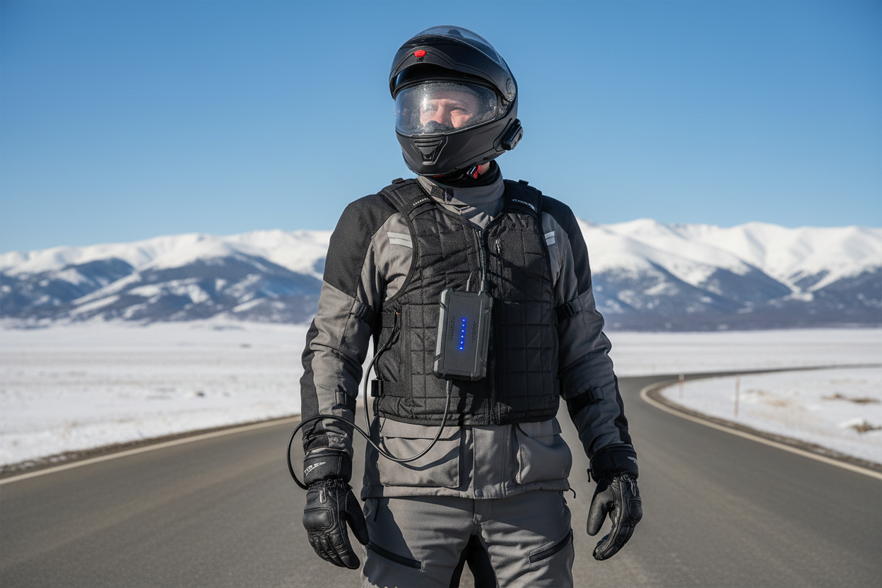 Heated gear lifestyle shot