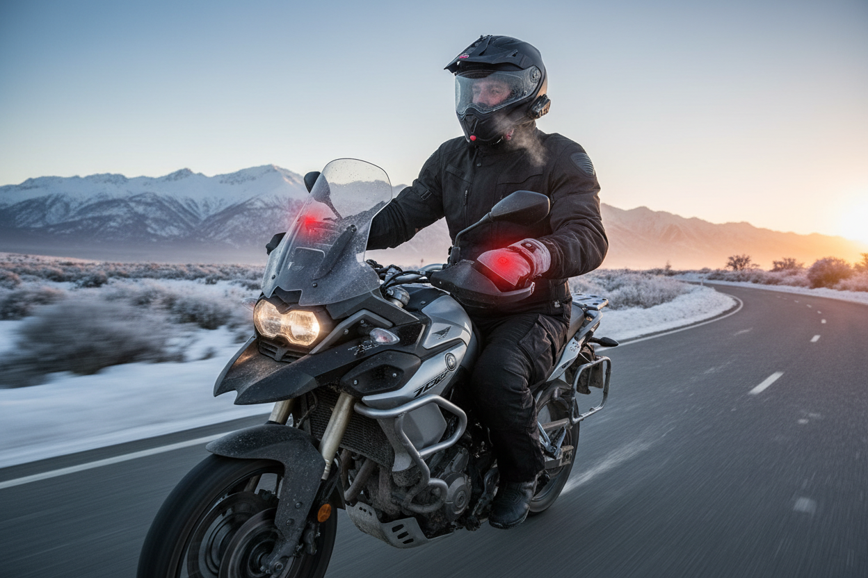Motorcycle Heated Gloves